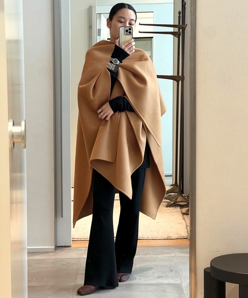 AP STUDIO ポンチョ 「THE CURATED/ザ キュレイテッド」 CAPE