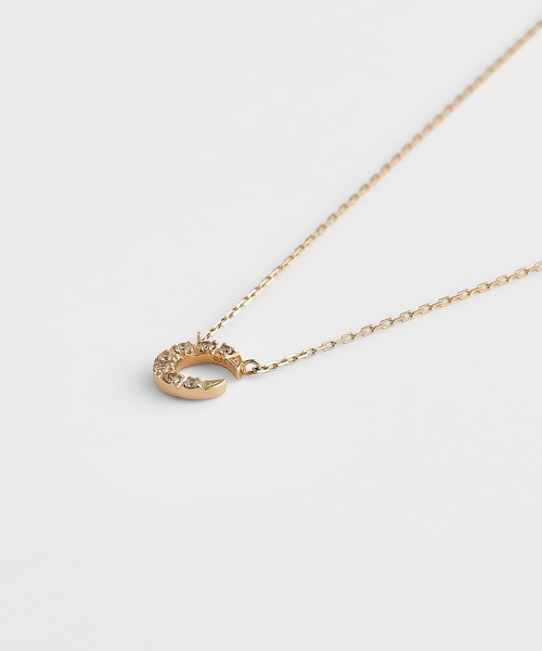 agete（アガット） ネックレス K10ダイヤモンドネックレス（0.05ct 