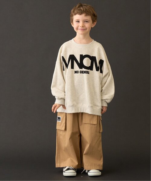 b・ROOM（ビールーム） トレーナー 「MNCM」「毛玉バイバイ裏起毛