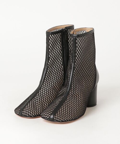 ✨美品✨ PELLICO SUNNY ペリーコサニー メッシュ ショートブーツ PELLICO SUNNY（ペリーコサニー） ショートブーツ 37 ブラック