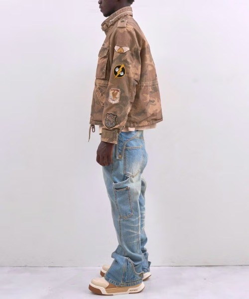 STYLISE ダウンジャケット ダウン 「MLVINCE」M-65 JACKET / カモ