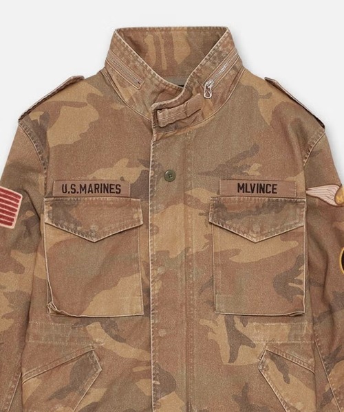 STYLISE ダウンジャケット ダウン 「MLVINCE」M-65 JACKET / カモ