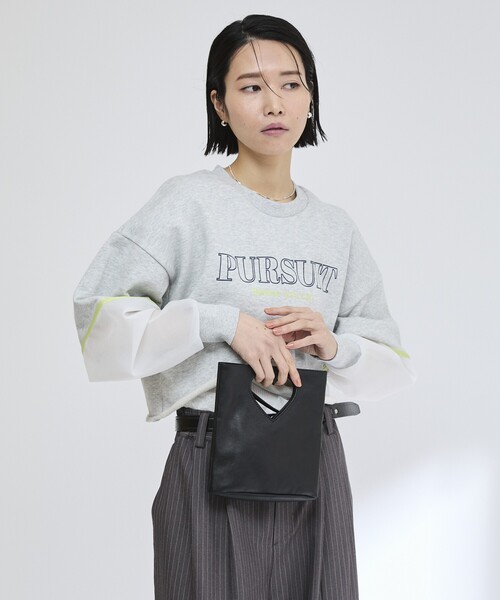 「Firsthand」 スウェットカットソー FREE グレー レディース_画像3