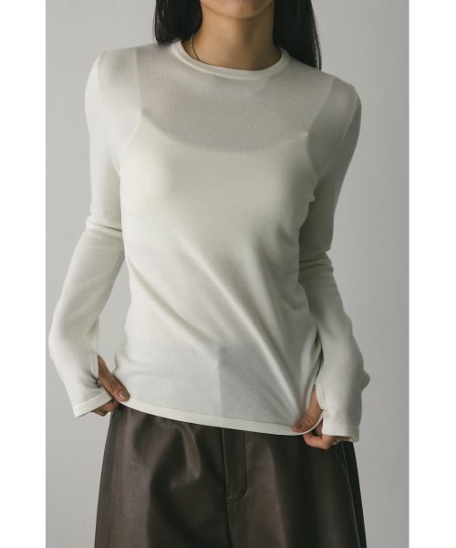 STYLEMIXER（スタイルミキサー） ニット セーター フィンガーホール