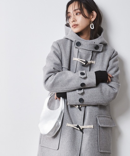 CHIC STYLE（シックスタイル） ダッフルコート M グレー レディース