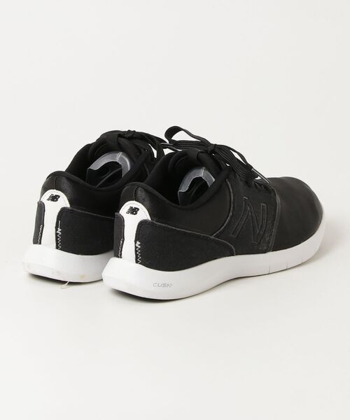 「New Balance」 ローカットスニーカー 23cm ブラック レディース_画像2