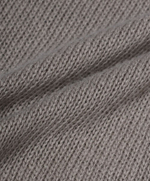 「ANPAS」 ニットカーディガン M ブラック メンズ_画像8