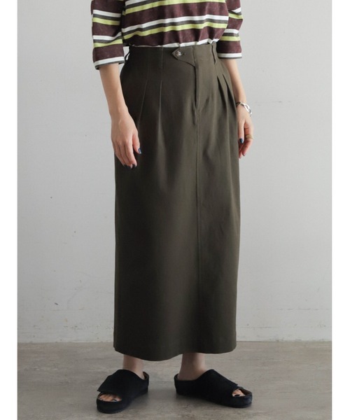 「FIL DE FER」 ロングスカート FREE ベージュ レディース_画像2