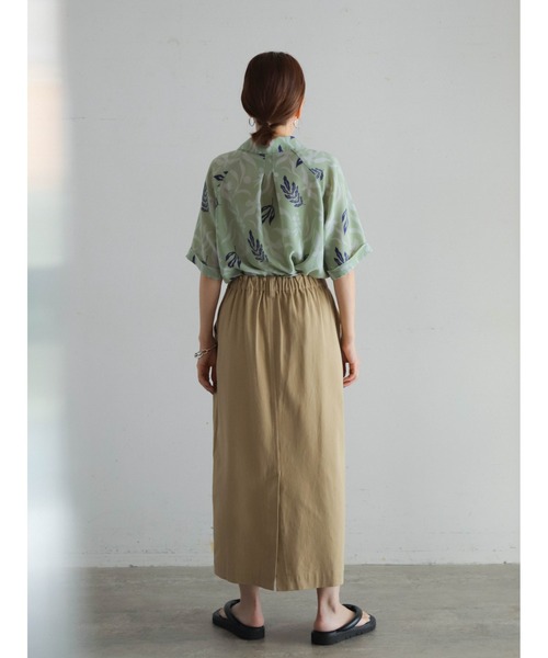 「FIL DE FER」 ロングスカート FREE ベージュ レディース_画像8