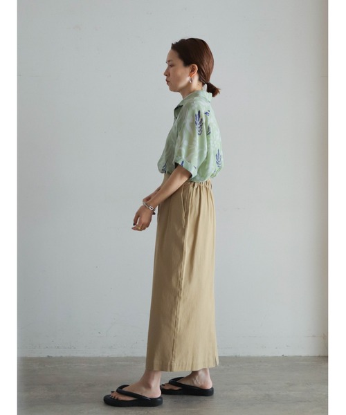 「FIL DE FER」 ロングスカート FREE ベージュ レディース_画像9