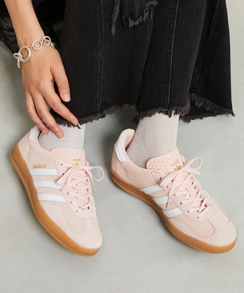 adidas（アディダス） ローカットスニーカー 24.0cm ピンク レディース 