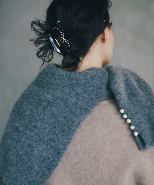 La TOTALITE（ラ トータリテ） ヘアクリップ 「perle， by SAORI