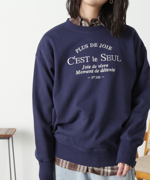 「FREE'S MART」 プルオーバーパーカー FREE ホワイト系その他 レディース_画像9