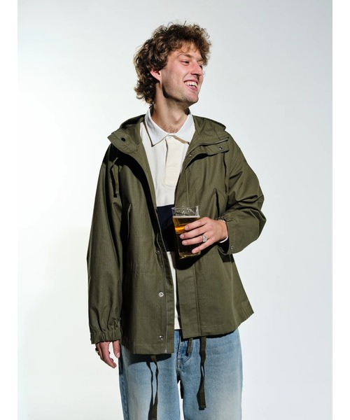 コート ジャケット Pop Trading Company/ポップトレーディングカンパニー ミリタリージャケット FISH TALE JACKETの画像