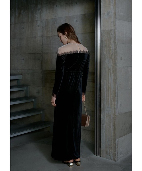 LE'RURE ドレス Ladylike velour dress : ZOZOTOWN Yahoo!店 - 通販