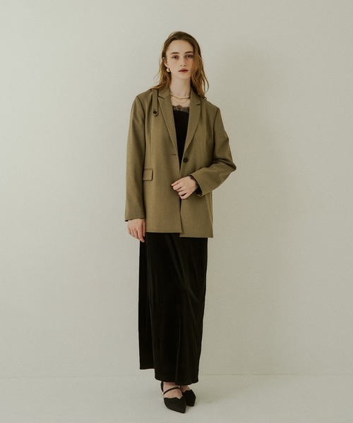 LE'RURE ドレス Ladylike velour dress : ZOZOTOWN Yahoo!店 - 通販