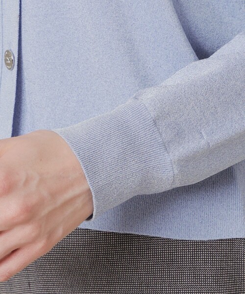 フル　新品⭐︎マッキントッシュ　薄手ラメカーディガン MACKINTOSH LONDON（マッキントッシュ ロンドン） カーディガン