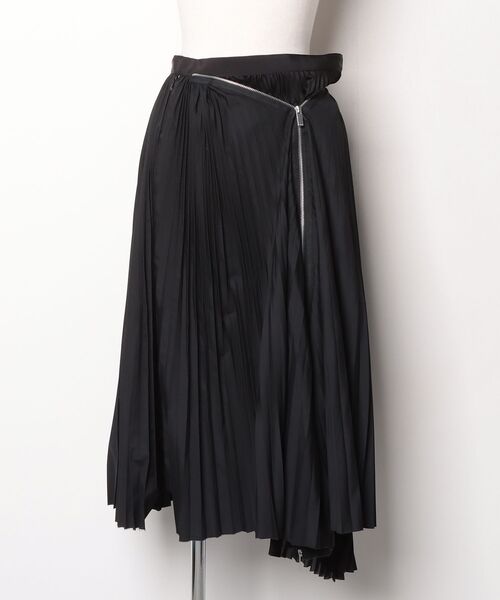 sacai（サカイ） プリーツスカート 3 ブラック レディース : ZOZOTOWN