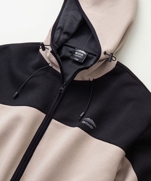 「OUTDOOR PRODUCTS APPAREL」 ジップアップパーカー X-LARGE ベージュ メンズ_画像7