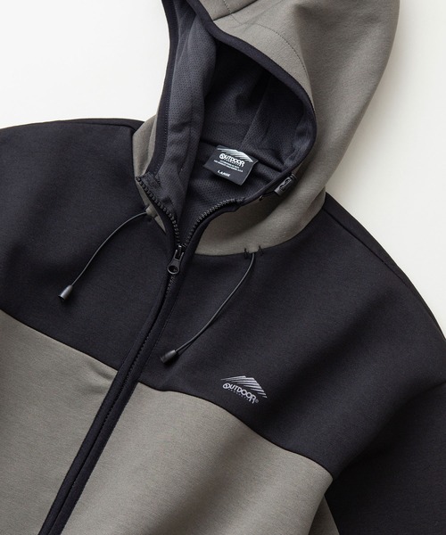 「OUTDOOR PRODUCTS APPAREL」 ジップアップパーカー X-LARGE ベージュ メンズ_画像9