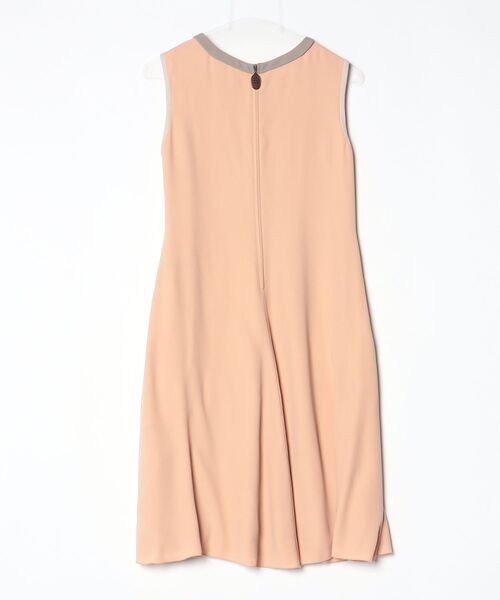 「FOXEY BOUTIQUE」 ノースリーブワンピース 38 オレンジ レディースの画像