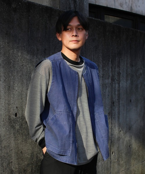 snow peak（スノーピーク） ベスト ジレ Snow Peak / VSulfur Dyed