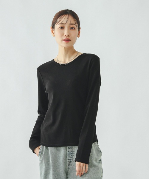 GLOBAL WORK（グローバルワーク） tシャツ Beauteeラメリブプル