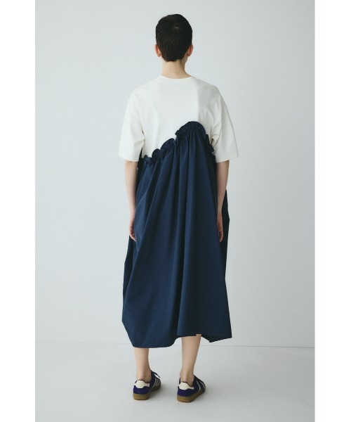 ワンピース Wave frill cut  dress　　ウェーブフリルカットドレスの画像