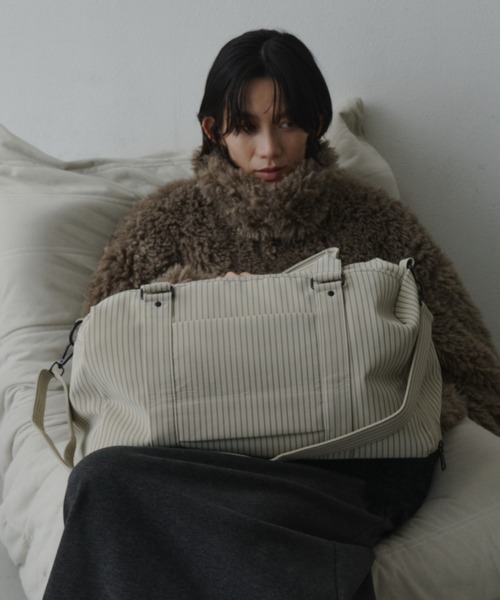 DFFUR. ボストンバッグ 撥水キャリーオンボストンバッグ「大容量
