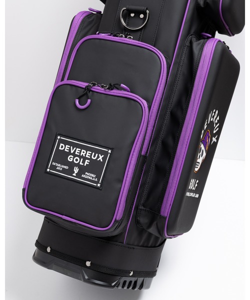 DEVEREUX GOLF ゴルフ DVG DEEP SIDE POCKET CADDIE BAG メンズ