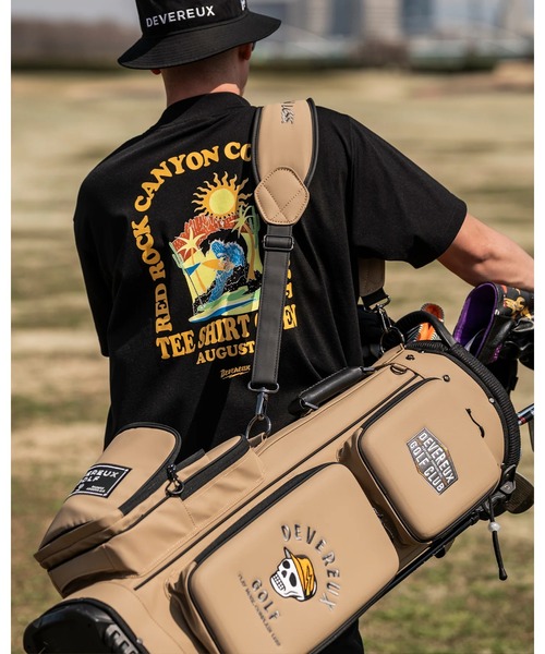 DEVEREUX GOLF ゴルフ DVG DEEP SIDE POCKET CADDIE BAG メンズ