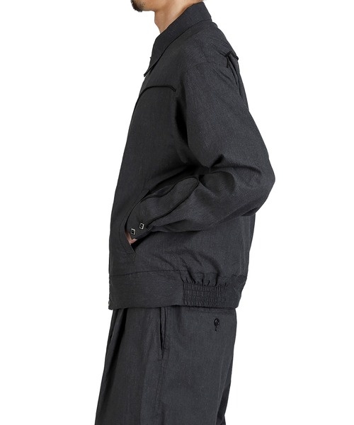 ブルゾン アウター GOLD / ゴールド：COTTON / SILK NEL WESTERN JACKET：26A-GL15854「MUS」 メンズの画像