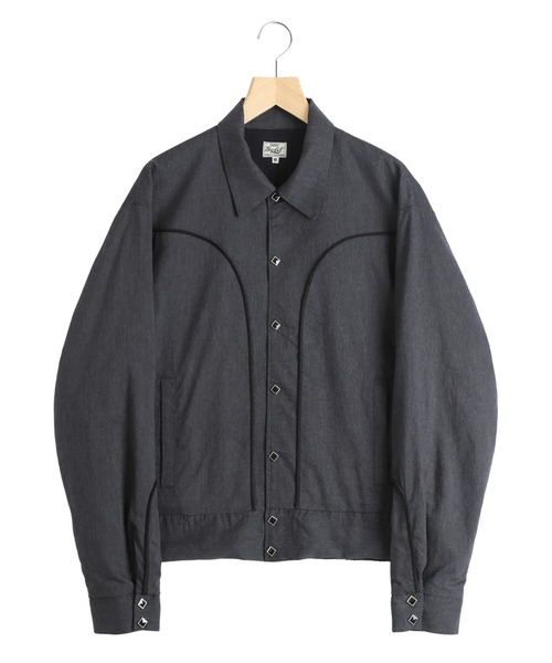 ブルゾン アウター GOLD / ゴールド：COTTON / SILK NEL WESTERN JACKET：26A-GL15854「MUS」 メンズの画像