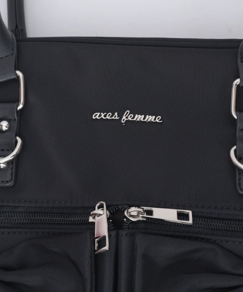axes femme（アクシーズ ファム） ボストンバッグ 撥水ナイロンW