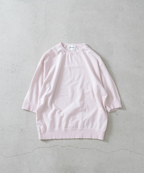 quadro tシャツ GTIIスーパーインレイ7分袖クルーネックプルオーバー