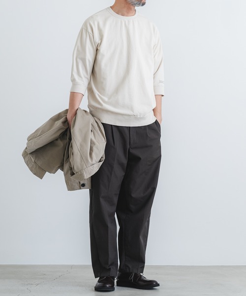 quadro tシャツ GTIIスーパーインレイ7分袖クルーネックプルオーバー