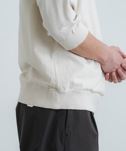 quadro tシャツ GTIIスーパーインレイ7分袖クルーネックプルオーバー