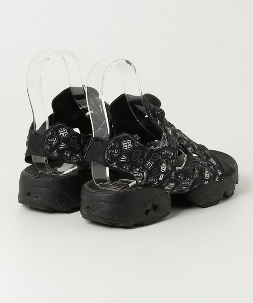 「Reebok」 フラットサンダル 26.0cm ブラック レディース_画像2