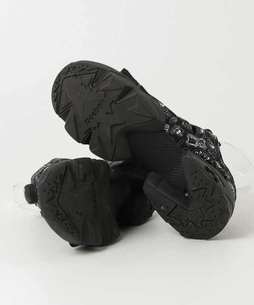 「Reebok」 フラットサンダル 26.0cm ブラック レディース_画像3