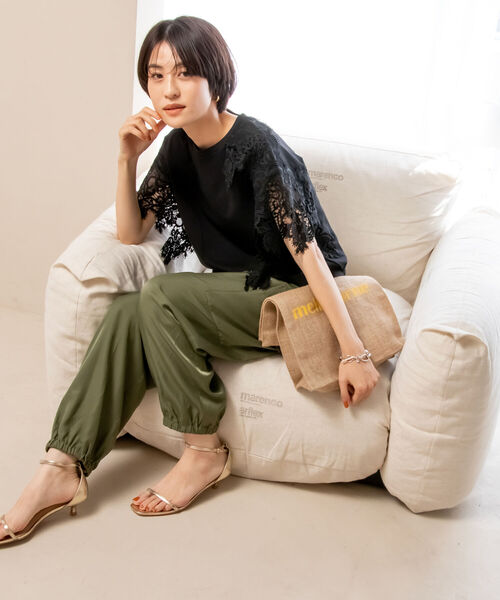 「MAISON BENGAL」 トートバッグ FREE イエロー レディース_画像4
