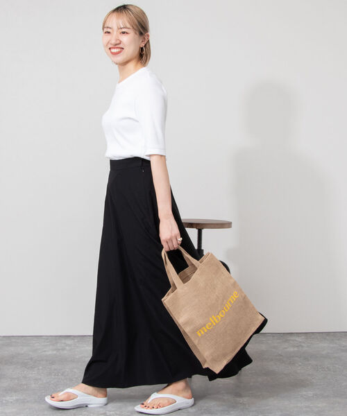 「MAISON BENGAL」 トートバッグ FREE イエロー レディース_画像8