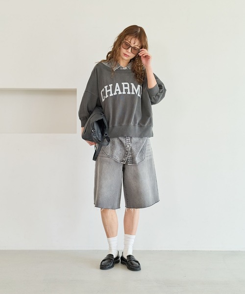 BAYFLOW（ベイフロー） ハーフパンツ ワイドパンツ ジーンズ デニム