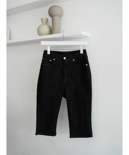 Katrin TOKYO ジーンズ デニム デニムパンツ bijou button capri denim