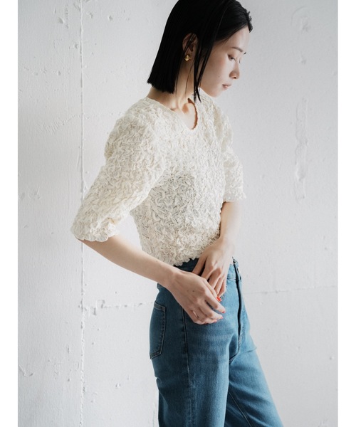 Katrin TOKYO ジーンズ デニム デニムパンツ bijou button capri denim