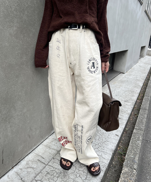 パンツ 「追加」別注「PAYDAY/ペイデイ」For JS プリントペインターPT レディースの画像