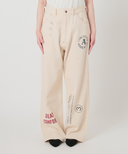 パンツ 「追加」別注「PAYDAY/ペイデイ」For JS プリントペインターPT レディースの画像
