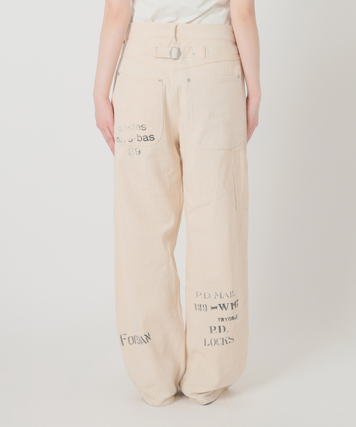パンツ 「追加」別注「PAYDAY/ペイデイ」For JS プリントペインターPT レディースの画像