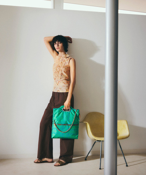 トートバッグ FOLD TOTE BAG ラグーンバンダナ レディースの画像