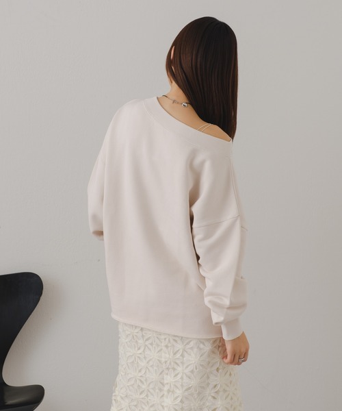 「Kastane」 スウェットカットソー L ピンク レディース_画像6