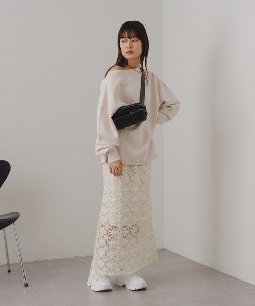 「Kastane」 スウェットカットソー L ピンク レディース_画像8